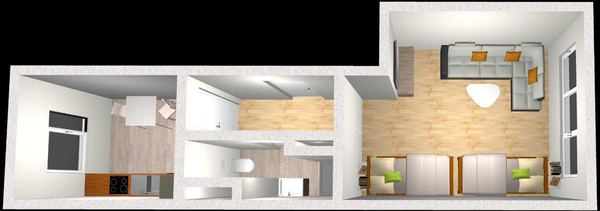 Emas4 Wohnung Mit 2 Einzelbetten, Kueche كريفيلد المظهر الخارجي الصورة